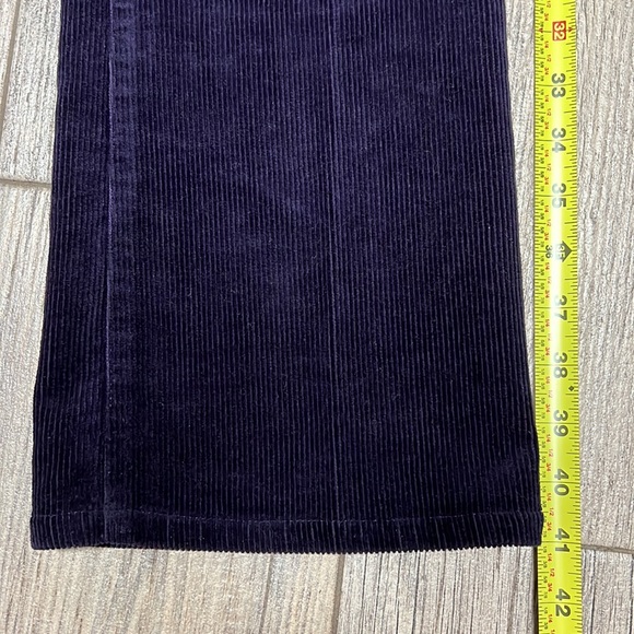 Chaps Denim Women’s Corduroy Jeans Purple Size 4 - Picture 9 of 10
